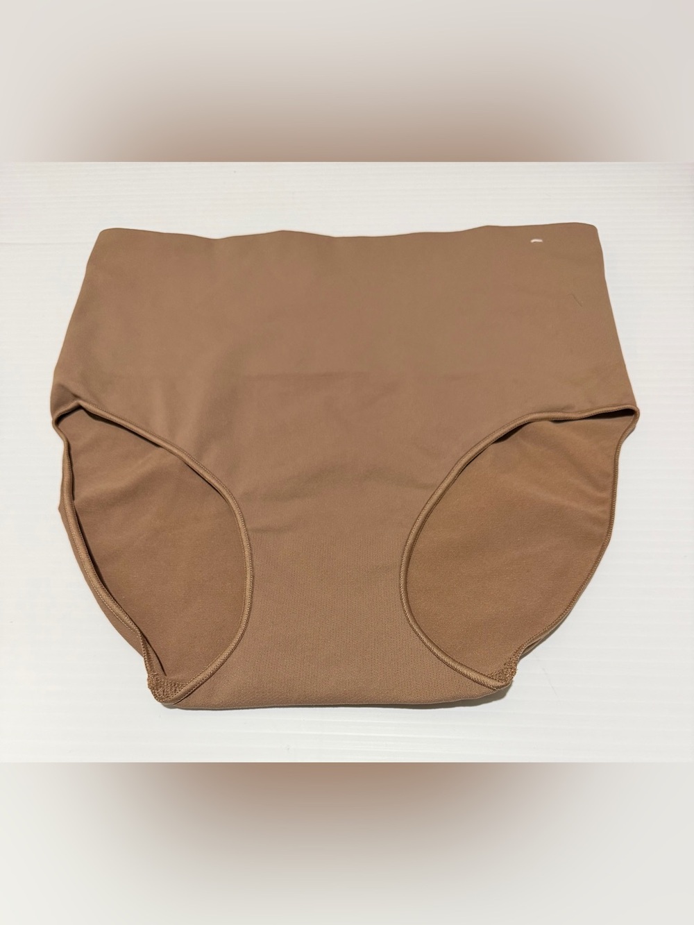Spanx Women's Seamless Shaping Brief Underwear 40047R - Toasted Oatmeal
